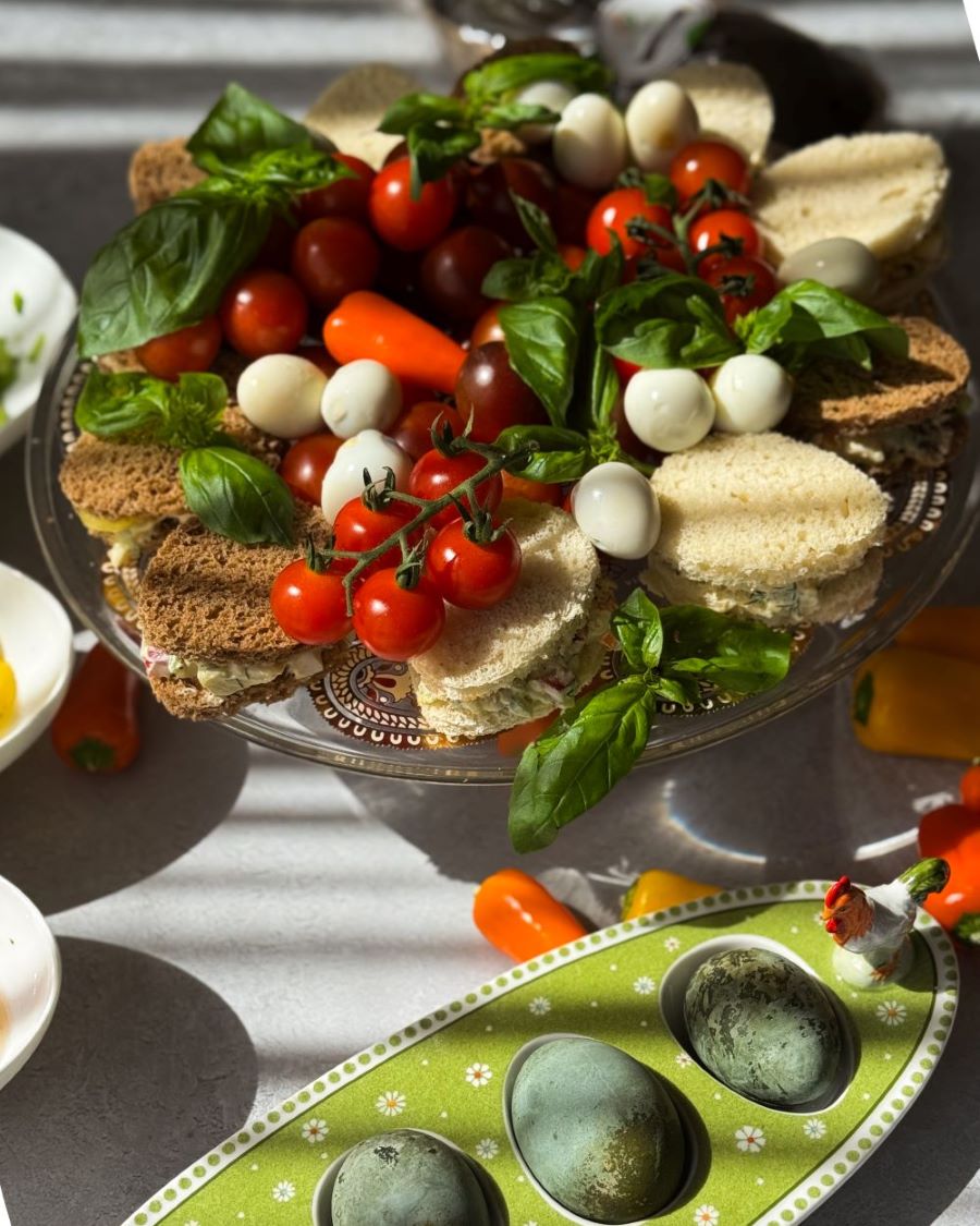 ბოსტნეულის მინი-სენდვიჩები