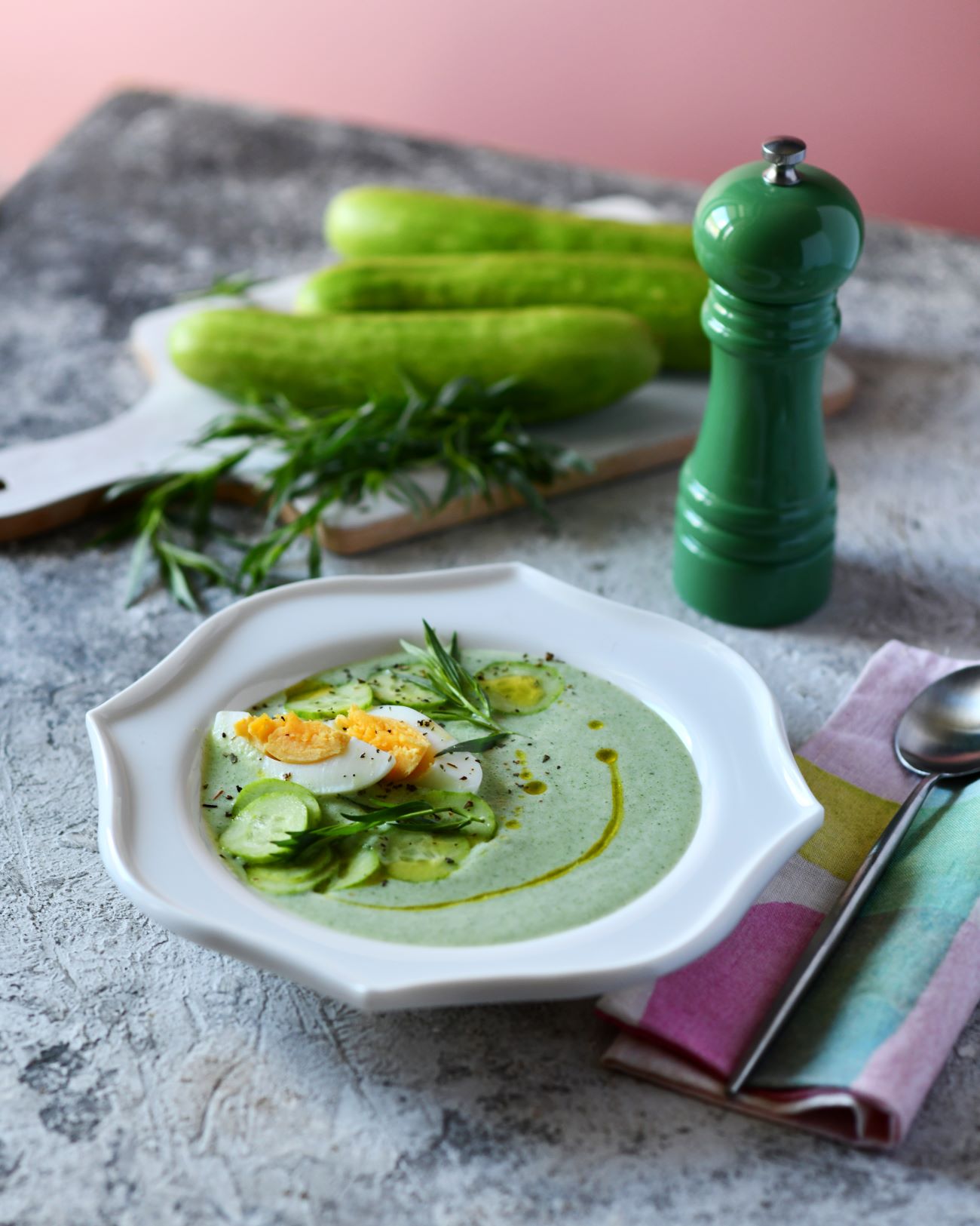 კიტრის ცივი წვნიანი