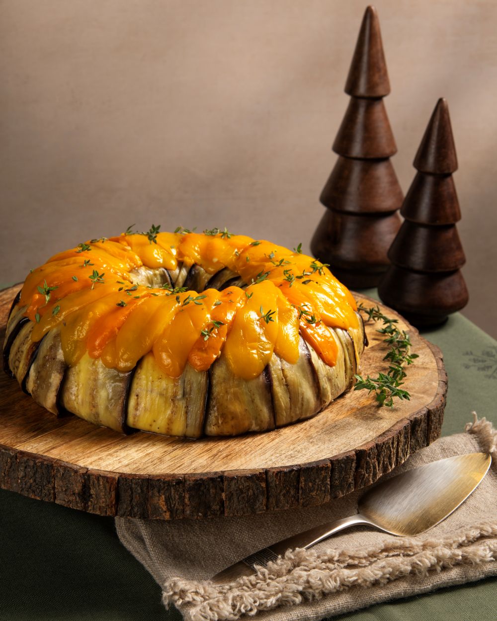 ნადუღის და ტკბილი წიწაკების ტერინი